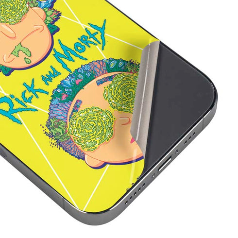 Adult Swim Rick and Morty Rick and Morty Portal Eyes iPhone 13 Pro Max Skin